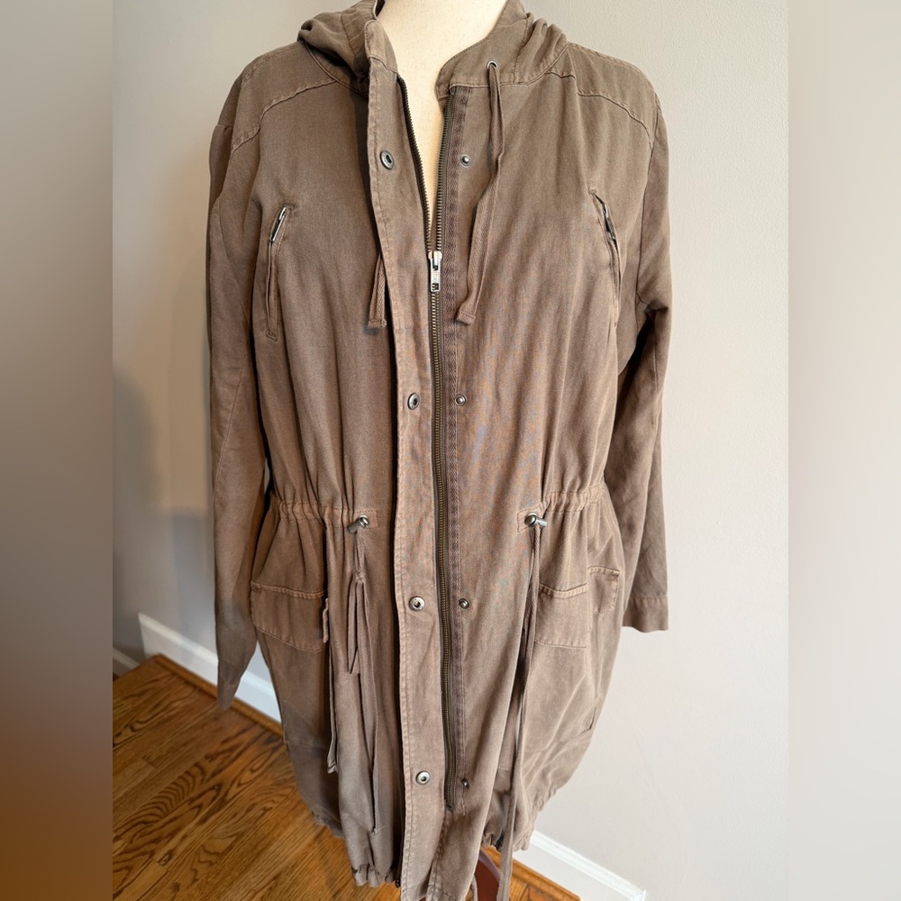 Torrid Dark Taupe Anorak Jacket - Torrid Size 3 (22-24, 3X) - Picture 8 of 14